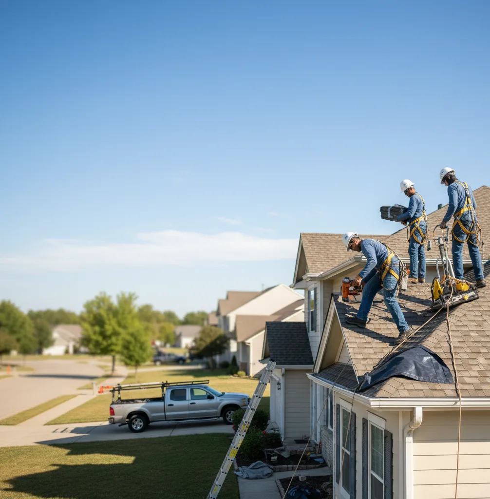 Roof Repair in Marlin